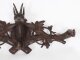 Antique Hand Carved Black Forest Deer\