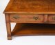 Vintage Burr 5ft Walnut Coffee Table With Six  Drawers 20th C | Ref. no. A3660 | Regent Antiques