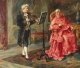 Antique Pair  Italian Oil Paintings "Music Recitals" Ettore Ascenzi 19th C | Ref. no. A3680 | Regent Antiques