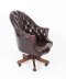Vintage English Hand Made Leather Directors Desk Chair 20th C Vintage English Hand Made Leather Directors Desk Chair 20th C | Ref. no. A3713a | Regent Antiques