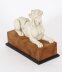 Vintage  Pair of Egyptian Cream Recumbent Sphinxes 20th C | Ref. no. A3715b | Regent Antiques