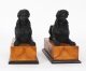 Vintage  Pair of French Egyptian Recumbent Sphinxes 20th C | Ref. no. A3715c | Regent Antiques