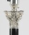 Antique Victorian Corinthian Column Silver Plated Table Lamp 19th C | Ref. no. A3742c | Regent Antiques