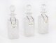 Vintage Group of 3  Crystal Cut  Glass Decanters  20th C | Ref. no. A3743a | Regent Antiques