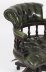 Vintage English Leather Captains Desk Swivel Chair Green 20th Century | Ref. no. A3746 | Regent Antiques