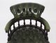 Vintage English Leather Captains Desk Swivel Chair Green 20th Century | Ref. no. A3746 | Regent Antiques