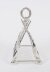 Vintage Large Silver Plated Crossed Rifles Toast Rack 20th Century | Ref. no. A3777L | Regent Antiques
