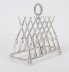 Vintage Large Silver Plated Crossed Rifles Toast Rack 20th Century | Ref. no. A3777L | Regent Antiques