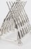 Vintage Large Silver Plated Crossed Rifles Toast Rack 20th Century | Ref. no. A3777L | Regent Antiques