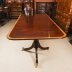 Vintage 13 ft Three Pillar Mahogany Dining Table and 14 Chairs 20th C | Ref. no. A3779a | Regent Antiques