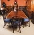 Vintage 13 ft Three Pillar Mahogany Dining Table and 14 Chairs 20th C | Ref. no. A3779a | Regent Antiques