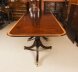 Vintage 13 ft Three Pillar Mahogany Dining Table and 14 Chairs 20th C | Ref. no. A3779a | Regent Antiques