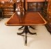 Vintage 13ft Three Pillar Mahogany Dining Table with 14 Chairs 20th C | Ref. no. A3779b | Regent Antiques