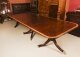 Vintage 13ft Three Pillar Mahogany Dining Table with 14 Chairs 20th C | Ref. no. A3779b | Regent Antiques