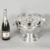 Vintage Silver Plated Monteith Caviar & Vodka Set Cooler 20th C | Ref. no. A3795 | Regent Antiques