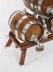 Antique Oak Silver plated  Three Oak  Barrel Dispensers & Tot Pails 19th C | Ref. no. A3799 | Regent Antiques