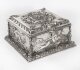 Antique Victorian Silver Plated Jewellery Casket Walker and Hall 19thC | Ref. no. A3811 | Regent Antiques