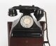 Black Bakelite  Rotary Wall Cradle Telephone & Dictograph C1940s Mid Century | Ref. no. A3821 | Regent Antiques