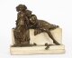 Antique Bronze Marble Sculpure  "The Bethrothal" by Carl Kauba Circa 1890 19th C | Ref. no. A3839 | Regent Antiques