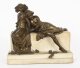 Antique Bronze Marble Sculpure  "The Bethrothal" by Carl Kauba Circa 1890 19th C | Ref. no. A3839 | Regent Antiques