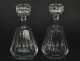 Vintage Pair of Harcourt Talleyrand Crystal Decanters by Baccarat Mid 20th C | Ref. no. A3863 | Regent Antiques