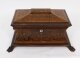 Antique George IV Gonçalo Alves & Amboyna Marquetry Tea Caddy C1825 19th C | Ref. no. A3865 | Regent Antiques