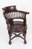 Antique Victorian Walnut Revolving Desk Chair c.1880 19th C | Ref. no. A3876 | Regent Antiques