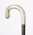 Antique French Art Nouveau Silver Plated Child& 39 s Walking Stick Cane19th C 65cm Antique French Art Nouveau Silver Plated Child\