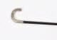 Antique French Art Nouveau Silver Plated Child& 39 s Walking Stick Cane19th C 65cm Antique French Art Nouveau Silver Plated Child\
