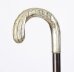 Antique French Art Nouveau Silver Plated Child& 39 s Walking Stick Cane19th C 65cm Antique French Art Nouveau Silver Plated Child\