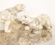Antique  Art Deco Alabaster Sculpture of a Pair of Lioness  C1920 | Ref. no. A3894 | Regent Antiques
