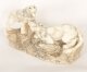 Antique  Art Deco Alabaster Sculpture of a Pair of Lioness  C1920 | Ref. no. A3894 | Regent Antiques