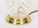 Vintage Pair Large Cut Glass Table Lamps  20th Century | Ref. no. A3945 | Regent Antiques