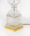 Vintage Pair of French Glass  & Ormolu Table Lamps  20th C | Ref. no. A3996 | Regent Antiques