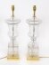 Vintage Pair of French Glass  & Ormolu Table Lamps  20th C | Ref. no. A3996 | Regent Antiques