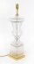 Vintage Pair of French Glass  & Ormolu Table Lamps  20th C | Ref. no. A3996 | Regent Antiques