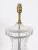 Vintage Pair of French Glass  & Ormolu Table Lamps  20th C | Ref. no. A3996 | Regent Antiques