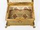 Antique Gilt Bronze Jewellery Casket & Limoges Miniature  c.1870 19th Century | Ref. no. A4041 | Regent Antiques