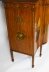 Antique Victorian Floral Painted Satin wood Cabinet Sideboard  19th C | Ref. no. A4073 | Regent Antiques