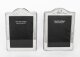 Vintage Pair Sterling Silver Photo Frames  by Arthur Price  & Co 1994  19x13cm | Ref. no. A4074b | Regent Antiques