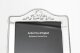 Vintage Pair Sterling Silver Photo Frames  by Arthur Price  & Co 1994  19x13cm | Ref. no. A4074b | Regent Antiques