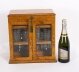Antique Pollard Oak Three Crystal Decanter Tantalus Dry Bar Humidor  19th C | Ref. no. A4089 | Regent Antiques