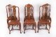 Antique Set 6 Dutch Marquetry Walnut High Back Dining Chairs Late 18th C | Ref. no. A4097a | Regent Antiques