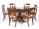Vintage 5ft3" Round Table  & 6 Chairs by William Tillman 20th Century | Ref. no. A4102a | Regent Antiques