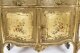 Antique Italian Painted Parcel Gilt Serpentine Cabinet Commode 19th C | Ref. no. A4115 | Regent Antiques