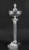 Antique Large Victorian Silver Plated Corinthian Column Table Lamp 19th C | Ref. no. A4190 | Regent Antiques