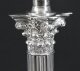Antique Large Victorian Silver Plated Corinthian Column Table Lamp 19th C | Ref. no. A4190 | Regent Antiques