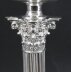 Antique Large Victorian Silver Plated Corinthian Column Table Lamp 19th C | Ref. no. A4190 | Regent Antiques
