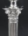 Antique Large Victorian Silver Plated Corinthian Column Table Lamp 19th C | Ref. no. A4190 | Regent Antiques