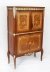 Vintage Italian Marquetry Burr Walnut Cocktail Cabinet & Glassware Mid Century | Ref. no. A4192 | Regent Antiques